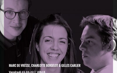 Concert : « À tout vent » – Vendredi 11/03 à l’Espace Toots