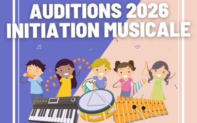 Auditions Rythmiques 2026 | Du 26/08 au 01/06/26